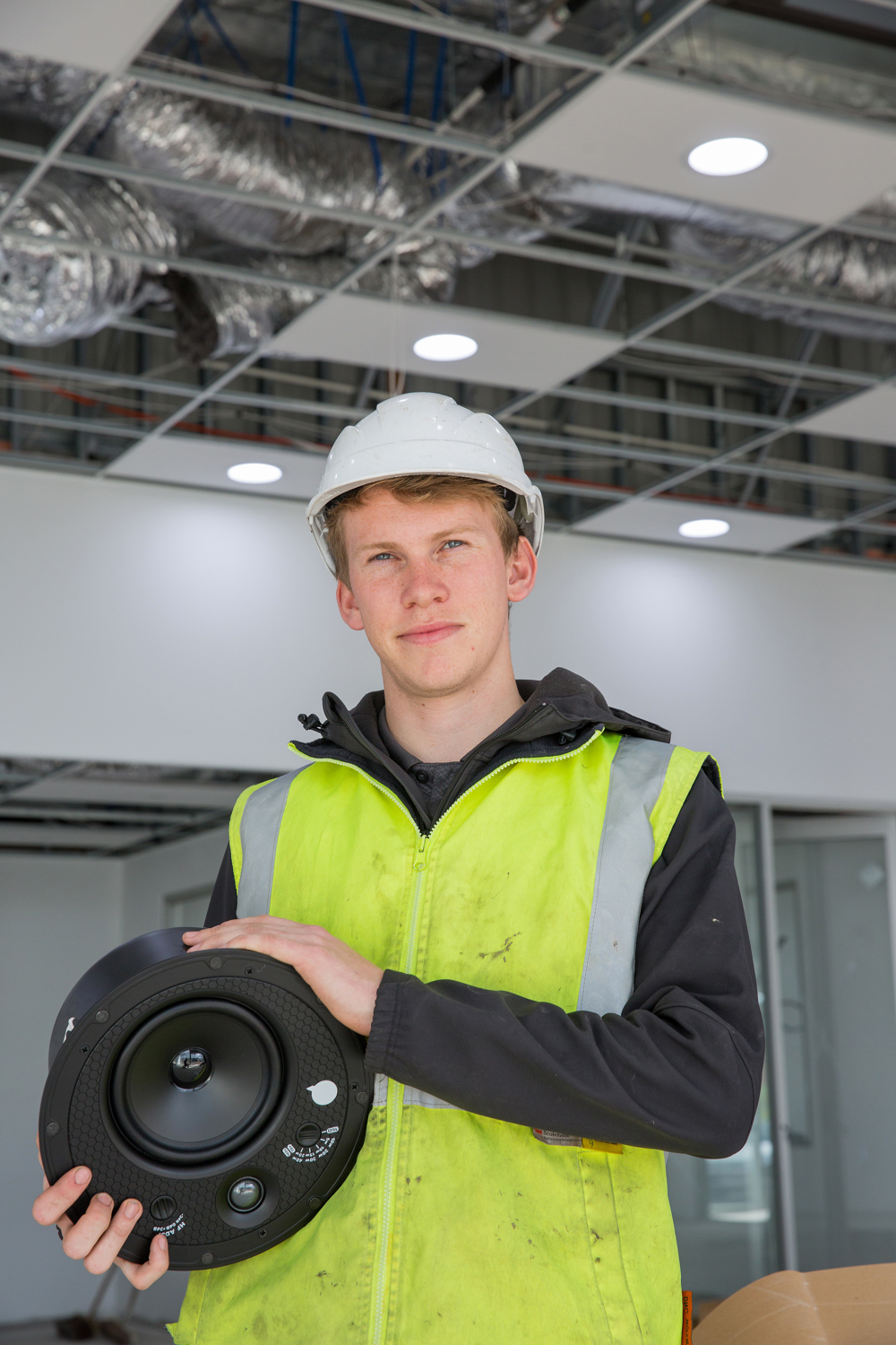 Kane Brumley studying a Certificate III in Telecommunications at South West TAFE