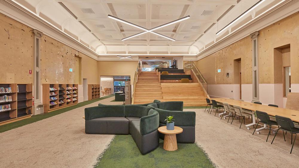 Warrnambool Library and Learning Centre front foyer