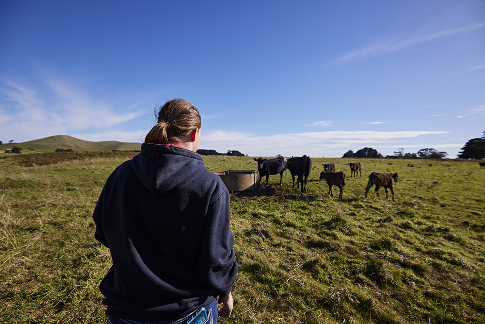 Josie Collins studied a VET DSS Agriculture course at South West TAFE.