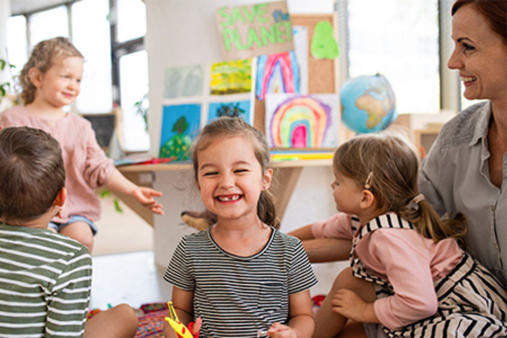 Children at daycare